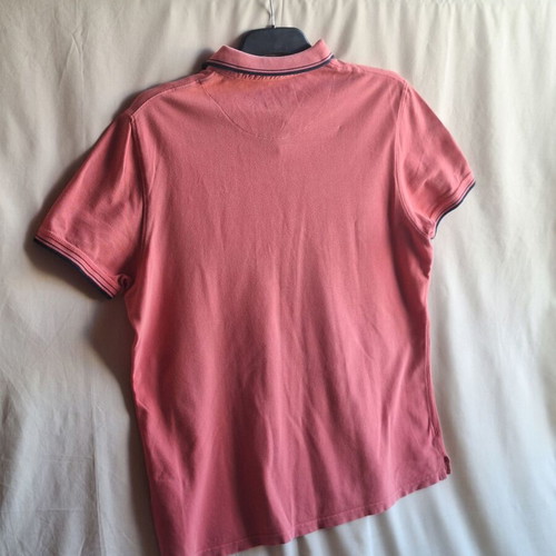 Schott NYC XXL Pearl Snap Pique Polo Shirt like new, dusty pink