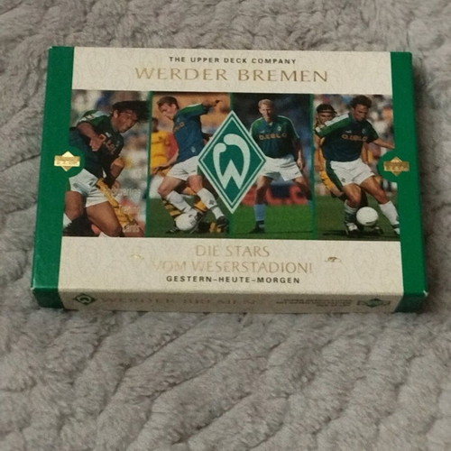 Werder Bremen 1997 Upper Deck cards like new