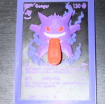 3D Printed Κάρτα Pokémon Gengar από PLA