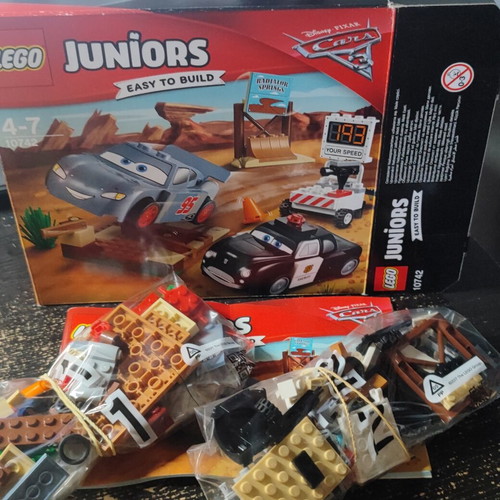 Lego Juniors Cars 3 10742 like new