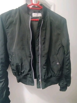 Παιδικό μπουφάν bomber jacket H&M μαύρο, μέγεθος 11-12Y ή 152, σαν καινούργιο