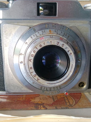 Agfa Apotar camera used, German made 1950
