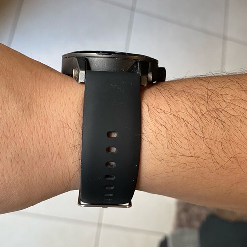 Weide watch like new with black silicone strap