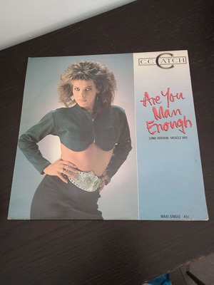 C.C.Catch Are You Man Enough δίσκος βινύλιο καινούργιο, ποπ