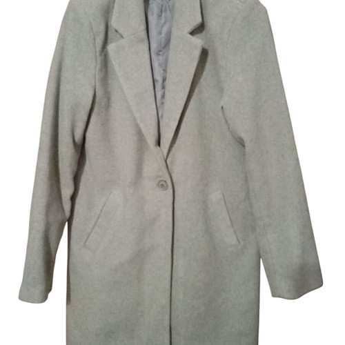 Pink Woman women's coat like new, gray, size M