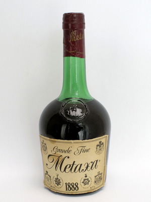 Metaxa Grande Fine 1888 brandy new, sealed
