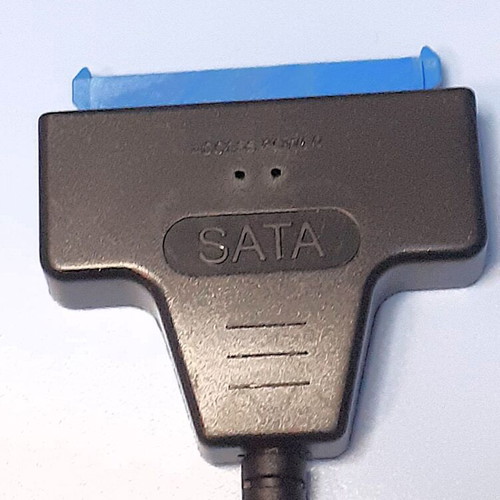 USB 3.0 to SATA Adapter for 2.5" HDD and SSD, new, no power supply
