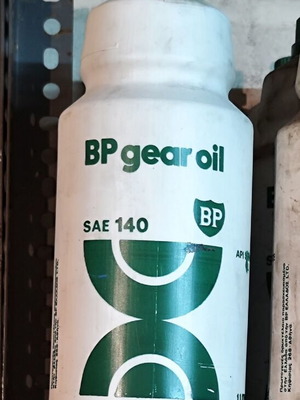 BP Gear Oil SAE 140 Vintage Sealed Bottle