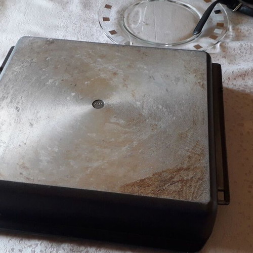 Miele Gourmet XL Oven Tray used, 42x37.5cm, cast aluminum