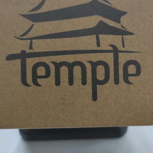 VaperzCloud Temple RDA 25mm brushed stainless steel like new