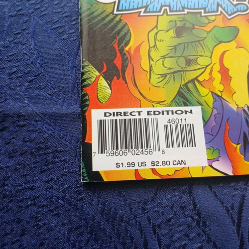 Incredible Hulk #460 like new with Peter David signature