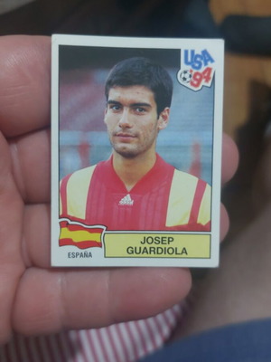 Joseph Guardiola Panini USA 94 sticker in excellent condition