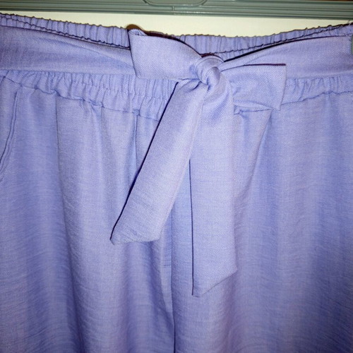 Shein summer palazzo pants like new, lilac, size M