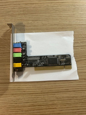Sweex SC012 PCI 5.1 internal sound card used, functional