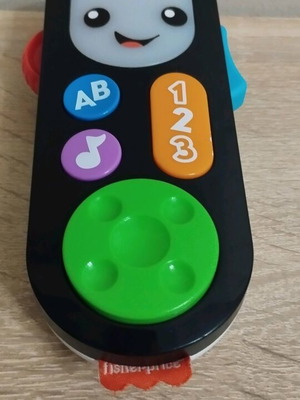 Fisher Price εκπαιδευτικό τηλεχειριστήριο σαν καινούργιο βρεφικό παιχνίδι