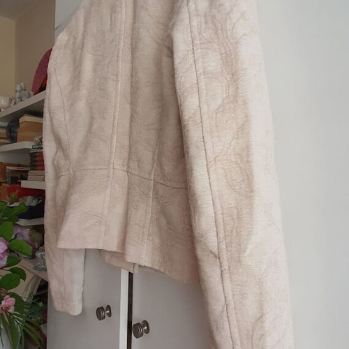 Stefanel jacket new, beige, size S