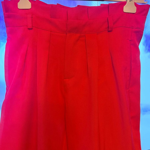 Toi&Moi high-waisted pants new, coral-pink, size S-M