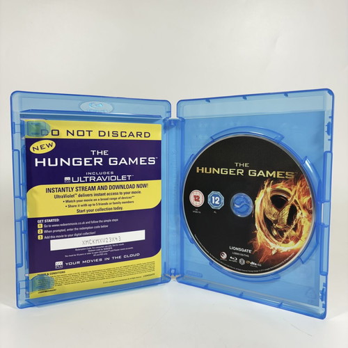 The Hunger Games Catching Fire and The Hunger Games 2-Movie Set Blu-ray like new with subtitles