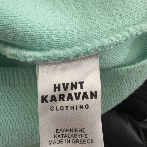 Krv/Karavan Unisex Sweater in Loose Fit Turquoise Like New