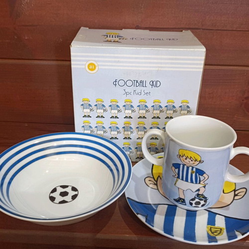 Children's football serving set new, 3 pieces