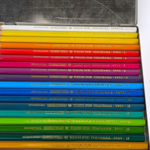 Toison D'or Colorama 3924 Colored Pencils Set Like New, 24 pcs