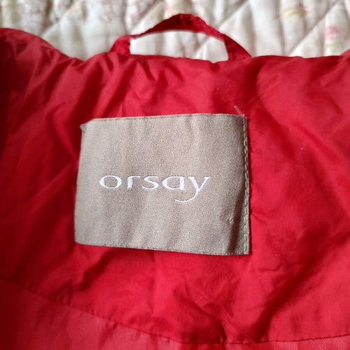 Orsay women's red jacket like new, size S