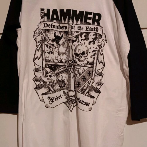 Metal Hammer 3/4 Raglan Shirt XL new