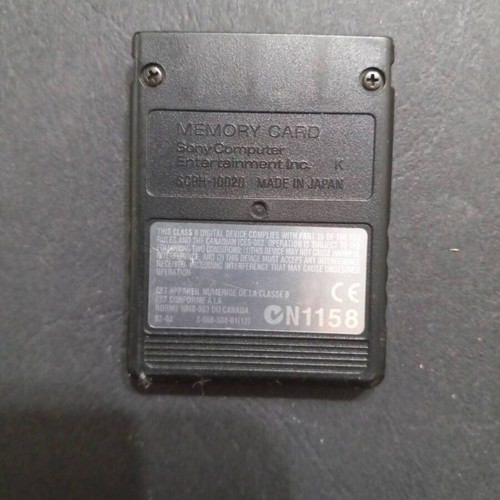 Sony PlayStation 2 memory card 8MB
