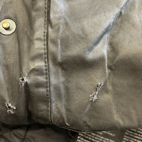 Barbour International Duke waxed cotton jacket M size, excellent condition, black