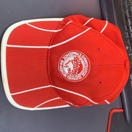 Olympiacos Drive Fit cap like new, red size L