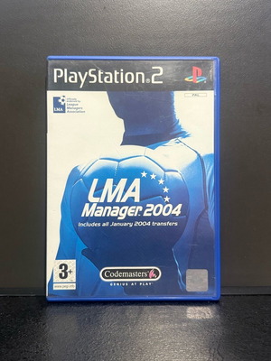 LMA Manager 2004 PlayStation 2 game used