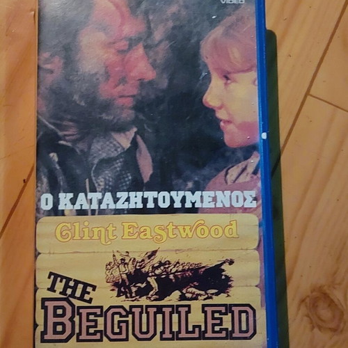 The Beguiled 1971 VHS Clint Eastwood adventure movie