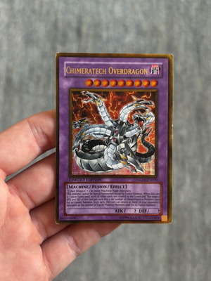 Yugioh Chimeratech Overdragon used GLD1