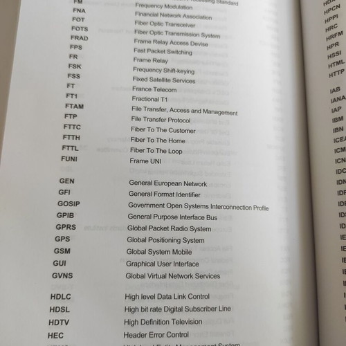 Academic book Telecommunications and computer networks new