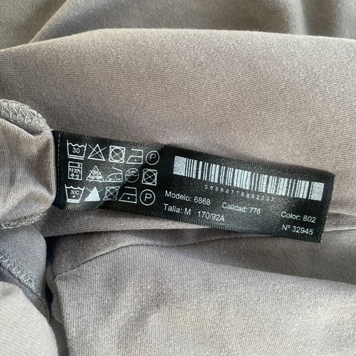 Massimo Dutti short-sleeve shirt like new, medium size, gray and brown