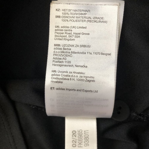 Adidas women's shirt like new, size L, black