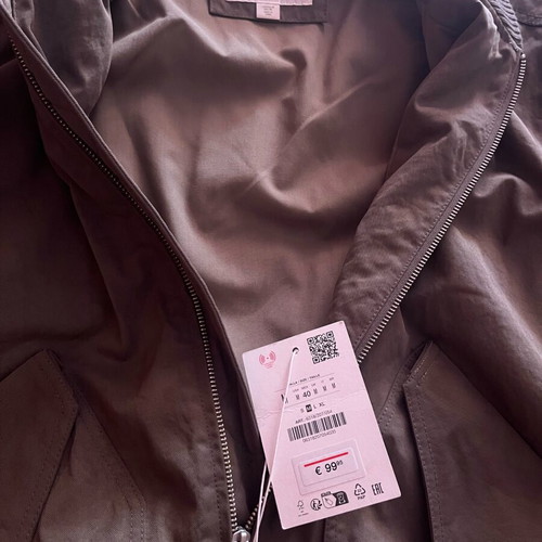 Zara men's jacket new, khaki color, size M