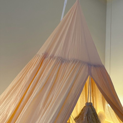 Konges Slojd rose dust (salmon) mosquito net like new