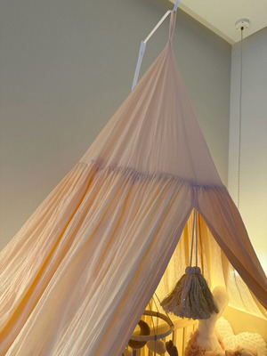 Konges Slojd rose dust (salmon) mosquito net like new