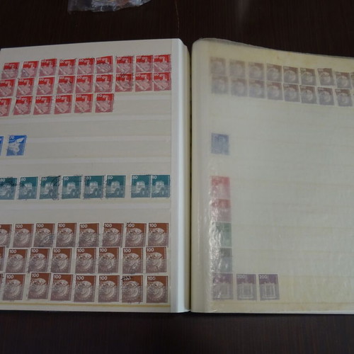 KABE Germany stamp collection in large binder, 31 sheets