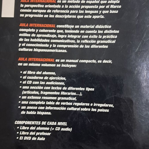 Curso De Espanol language learning book used