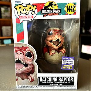 Funko pop - Hatching raptor #1442 Jurassic Park