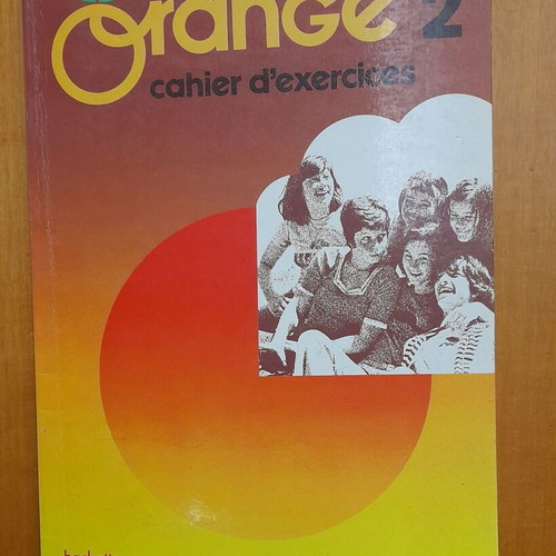Orange 2 French exercises book used