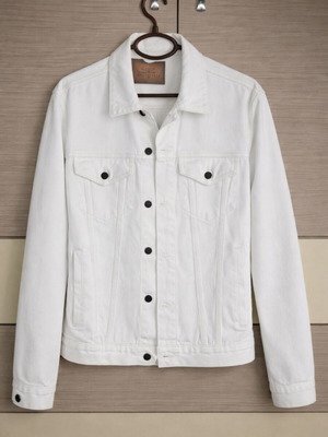 Jean jacket Funky Buddha XL like new, beige