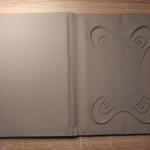 Tablet case like new, 22.5cm x 16.5cm, leatherette cover