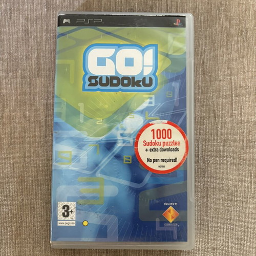 Go! Sudoku PlayStation Portable PSP English full game used