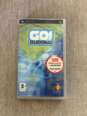 Go! Sudoku PlayStation Portable PSP English full game used