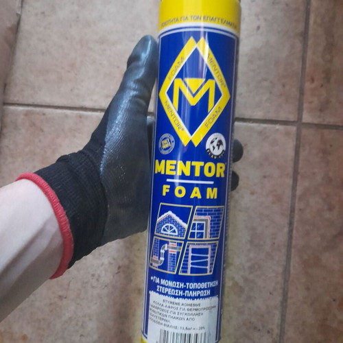 Mentor Foam thermal insulation gun foam new 750ml