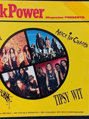 Rock Power 7’ compilation vinyl used, metal genre