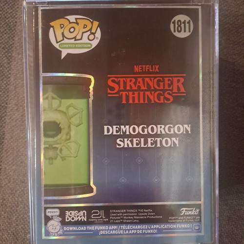 Demogorgon Skeleton Funko Pop Stranger Things L.E new